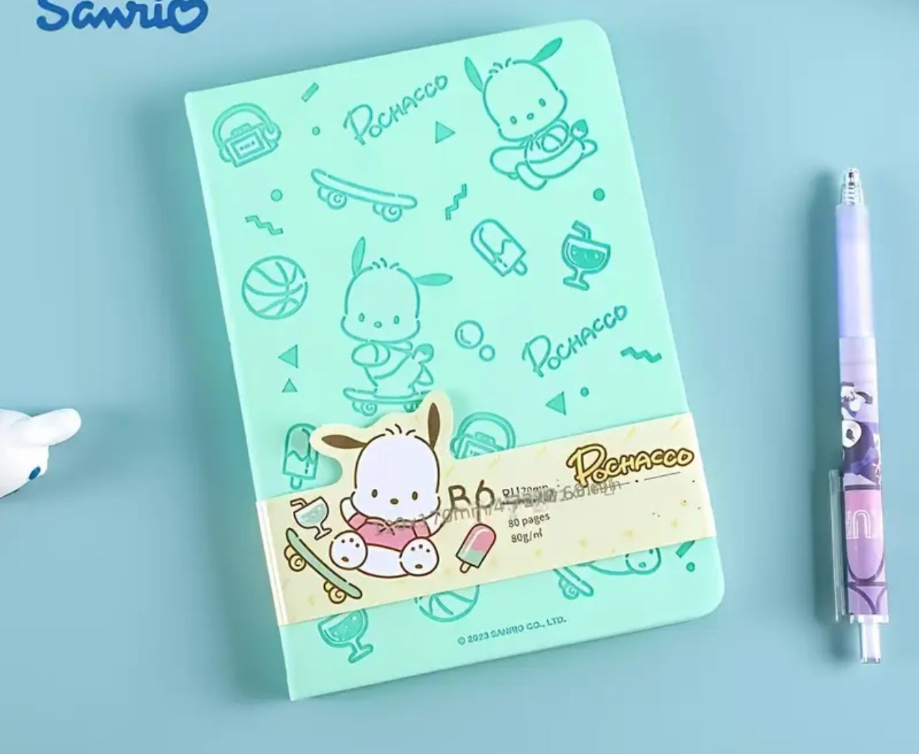 Embossed notebooks