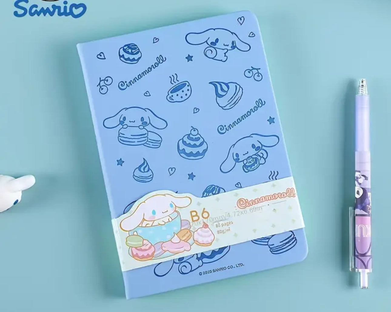 Embossed notebooks