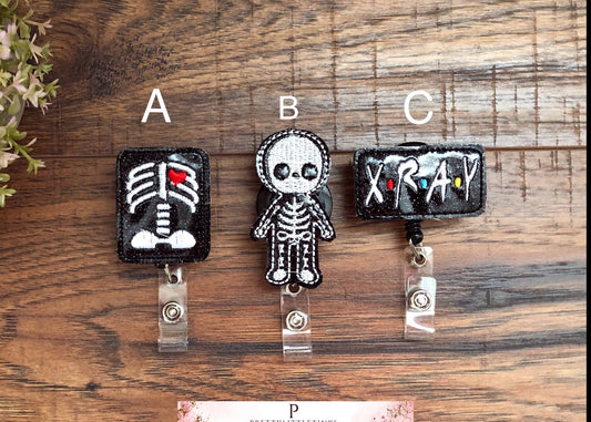 Radiology badge reels