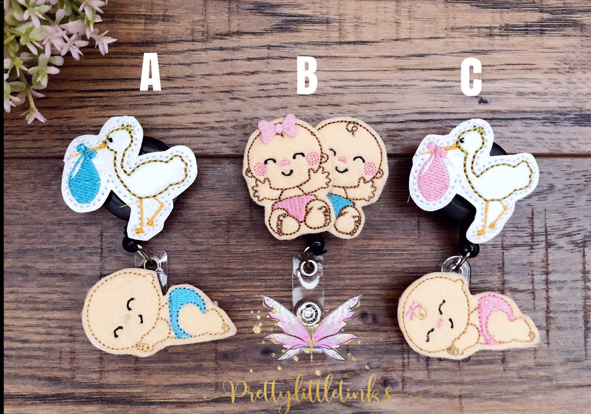 Baby badge reels