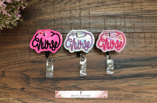 Nurse Stethoscope badge reels