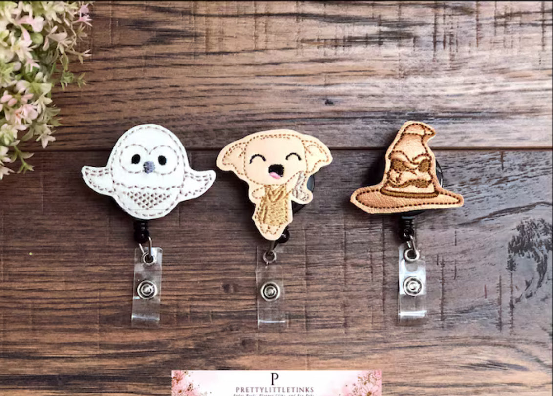 Wizard badge reels