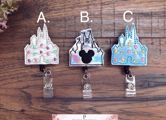 Castle badge reels